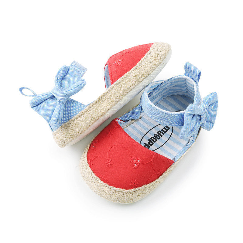 Baby Bowknot Breathable Shoes