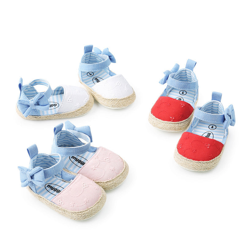 Baby Bowknot Breathable Shoes