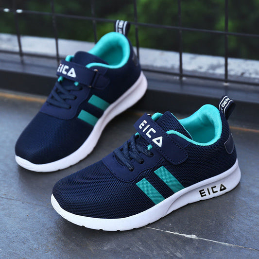 Kids Fashion Unisex Sneakers - Mesh Tennis Shoes Breathable Sports Running Shoes Lightweight Children Casual Walking Shoes