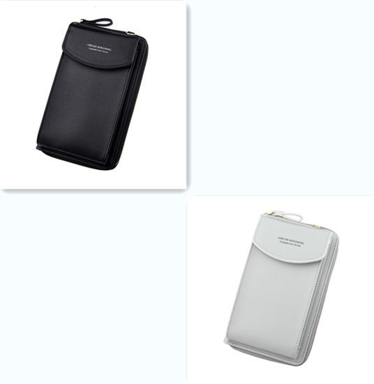 Mobile Phone Bag Zipper - Women Diagonal Bag
