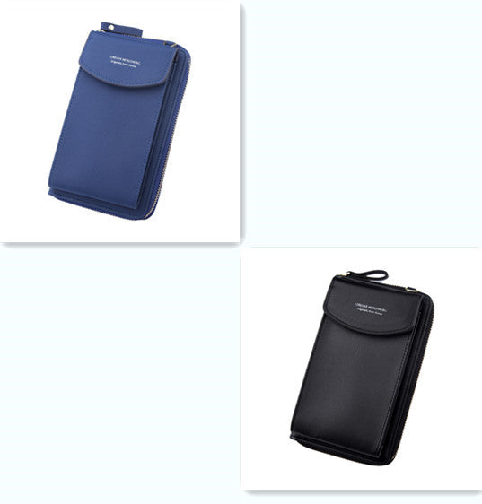 Mobile Phone Bag Zipper - Women Diagonal Bag