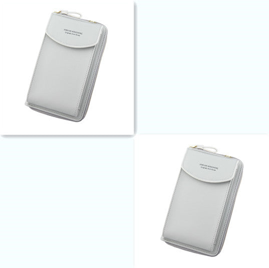 Mobile Phone Bag Zipper - Women Diagonal Bag
