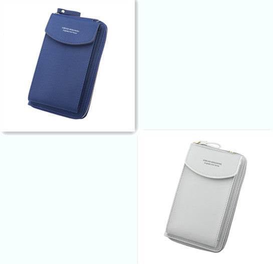 Mobile Phone Bag Zipper - Women Diagonal Bag