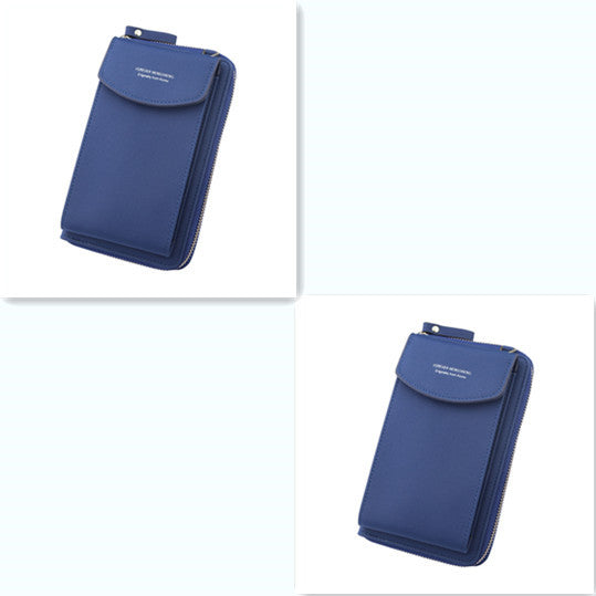 Mobile Phone Bag Zipper - Women Diagonal Bag