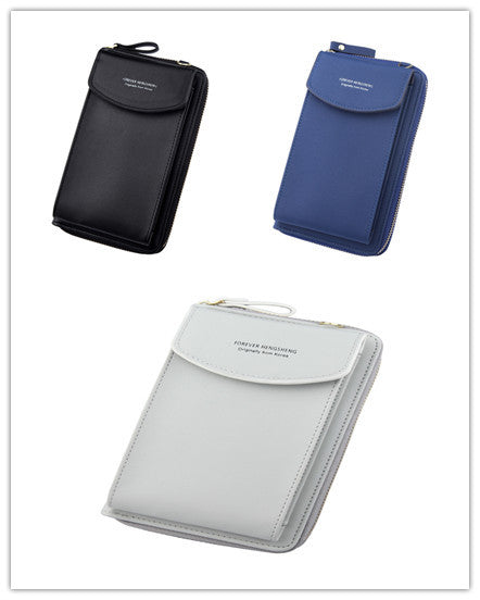 Mobile Phone Bag Zipper - Women Diagonal Bag