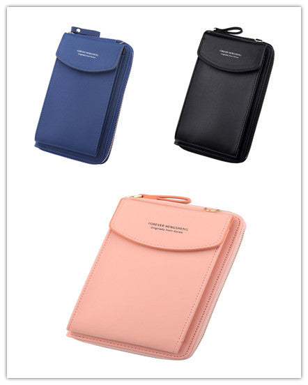 Mobile Phone Bag Zipper - Women Diagonal Bag