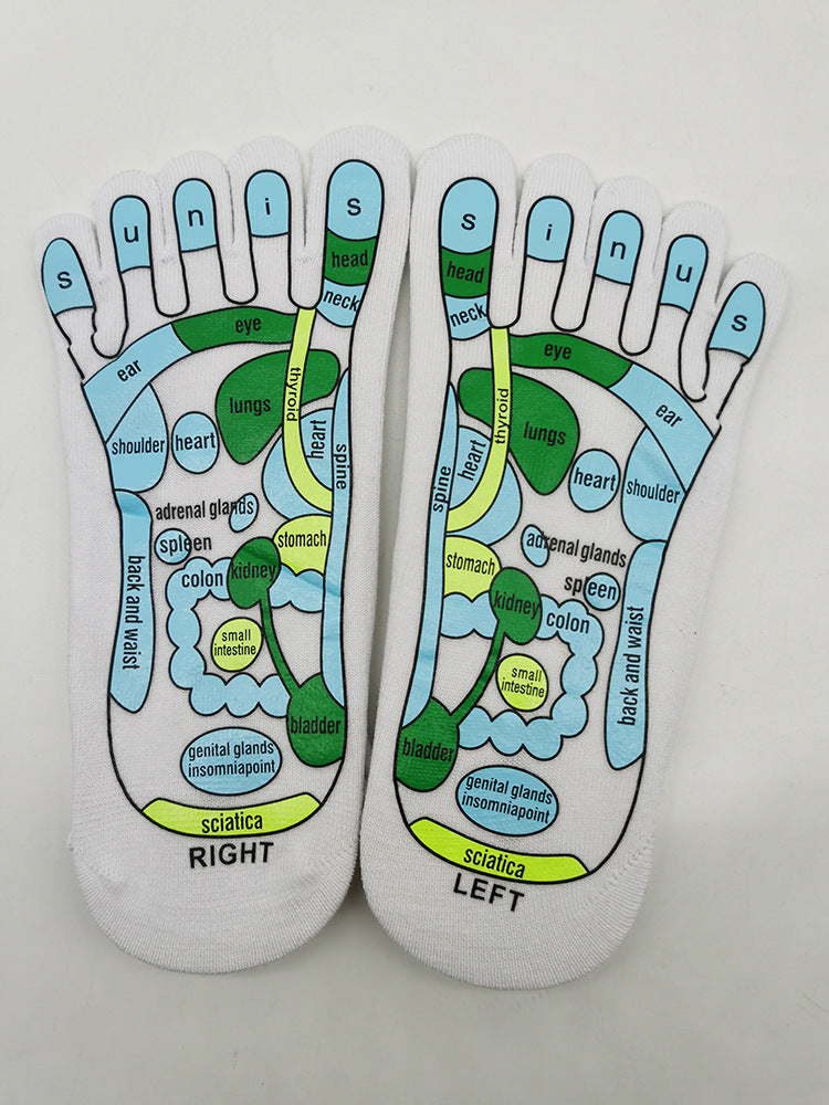 Massage Relieve Tired Feet Socks - Acupressure Foot Massager Reflexology Socks