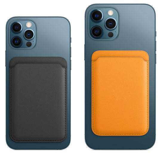 Mobile Phone Protective Case Back With Magnetic Card Holder