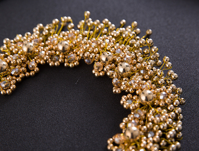 Korean Bridal Hair Accessories - Pearl Headbands, Hair Bands,  Head Flowers, Wedding Accessories, Flowers, Wedding Accessories