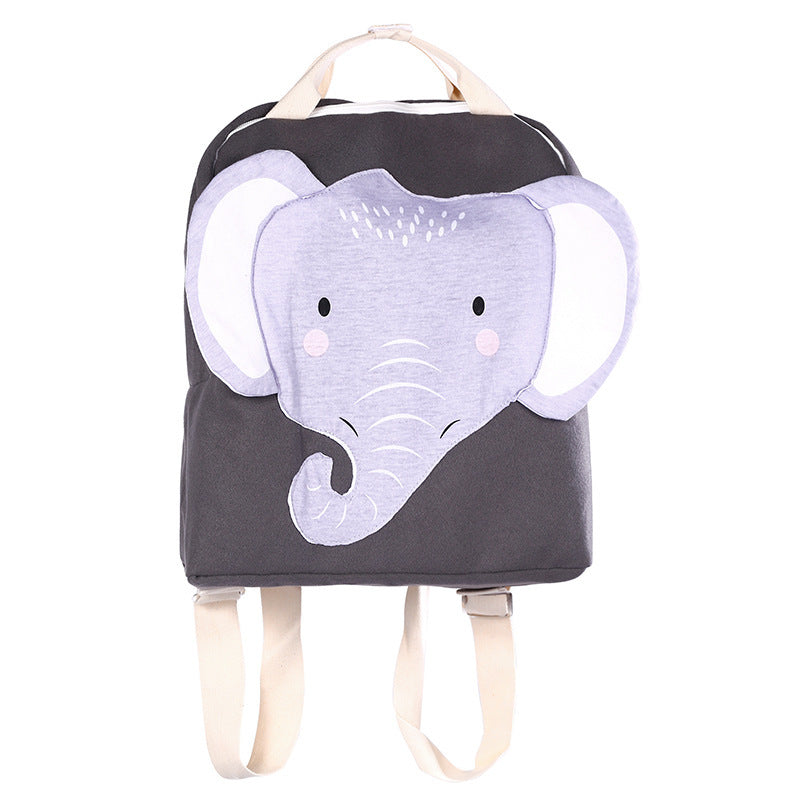 Three-dimensional Cartoon Animal Backpack - Children's School Bag