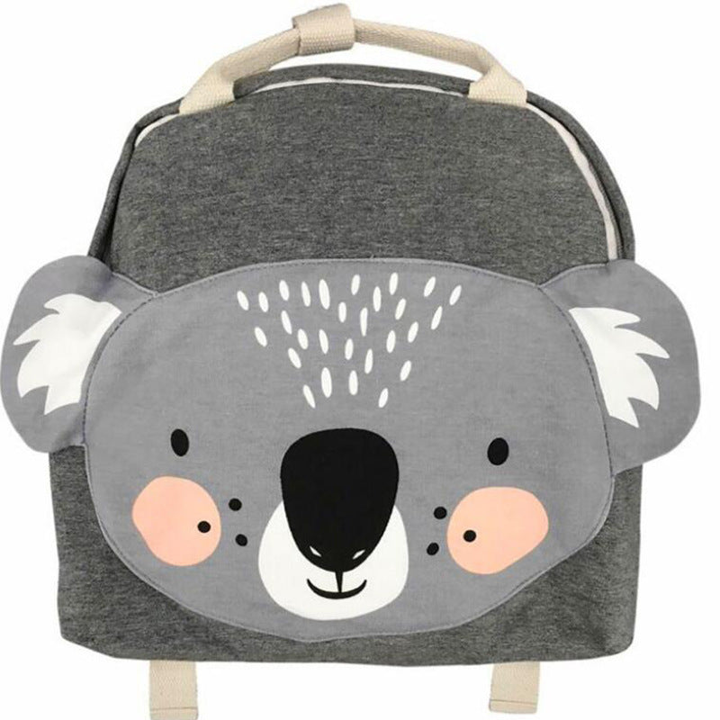Three-dimensional Cartoon Animal Backpack - Children's School Bag