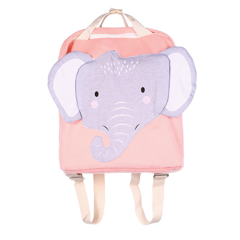 Three-dimensional Cartoon Animal Backpack - Children's School Bag