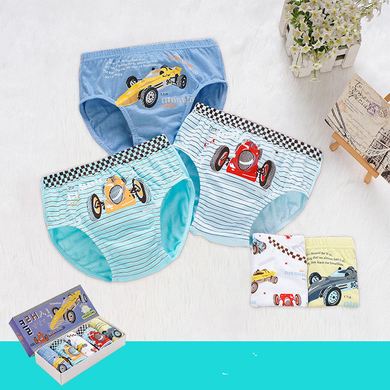 Children's Underwear - Boy's Triangle Cotton underwear