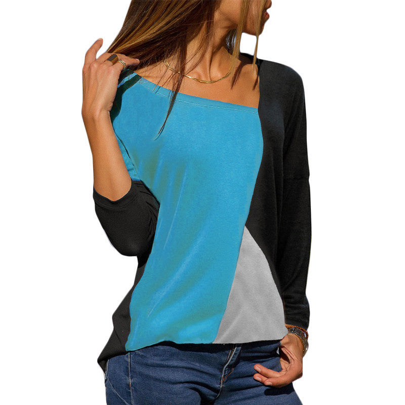 Autumn Casual Long Sleeve T Shirt - Women T Shirts