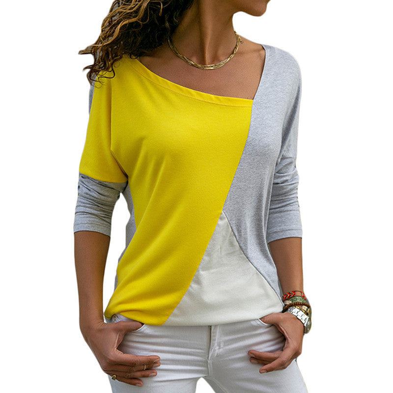 Autumn Casual Long Sleeve T Shirt - Women T Shirts