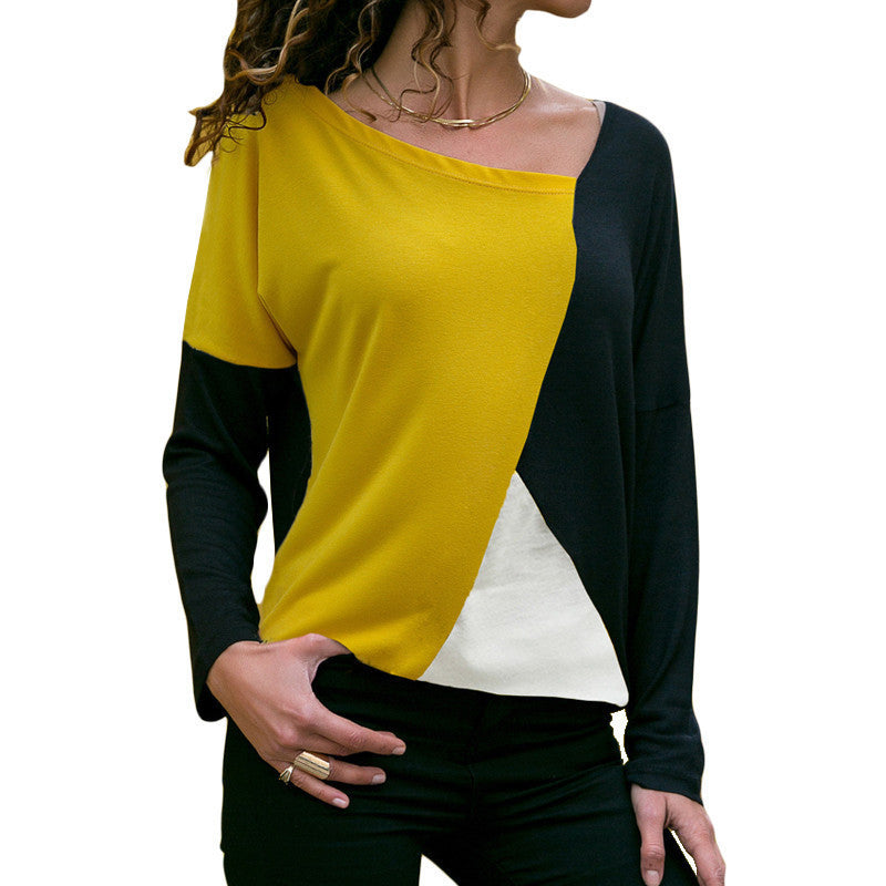 Autumn Casual Long Sleeve T Shirt - Women T Shirts
