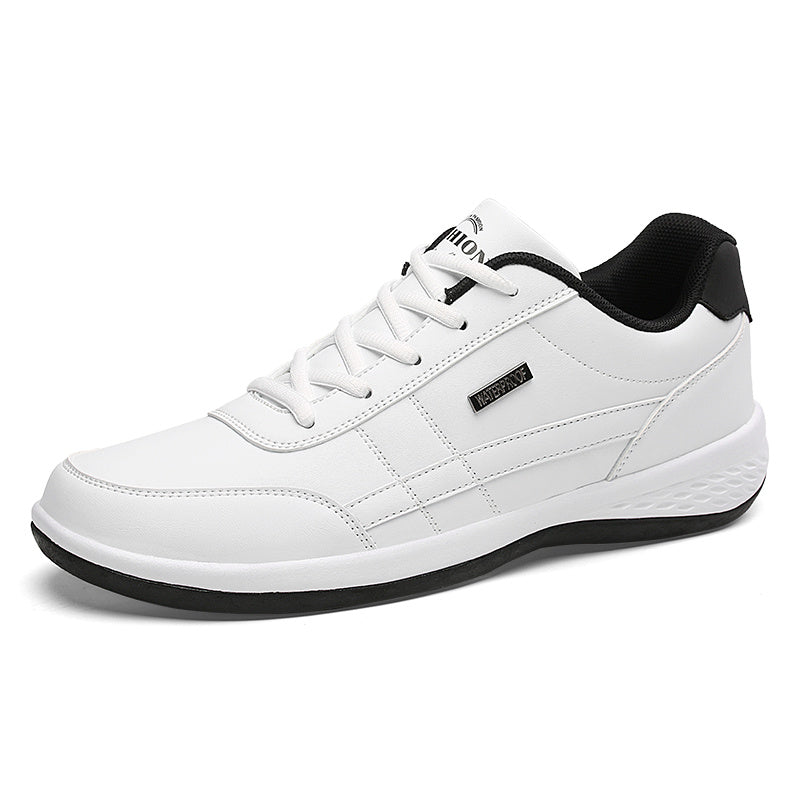 Casual Shoe - Italian Breathable Leisure Male Sneakers Non-slip Footwear Men Vulcanized Shoes