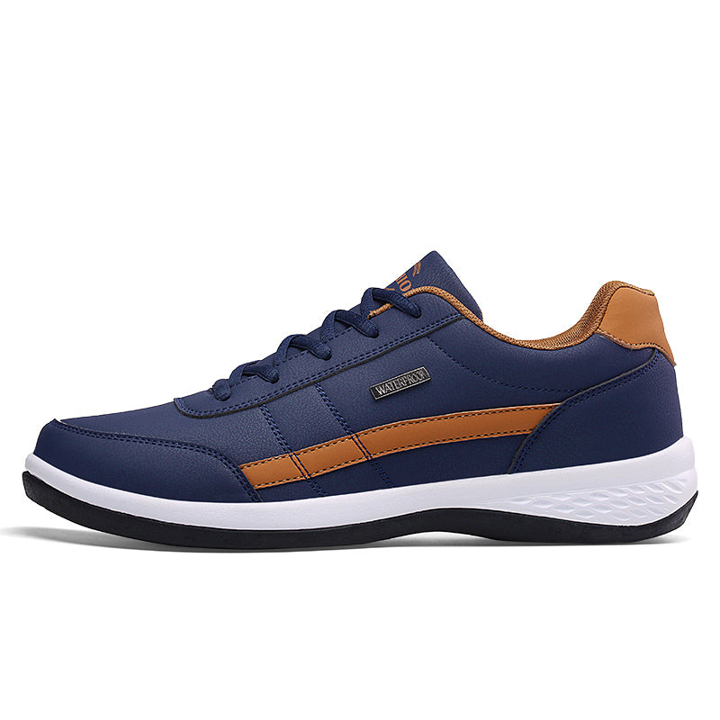 Casual Shoe - Italian Breathable Leisure Male Sneakers Non-slip Footwear Men Vulcanized Shoes