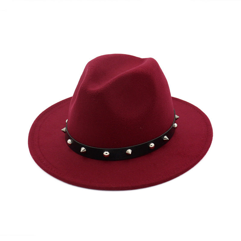 New Style Rivet Accessories Hat - For Men and Women Woolen Hats