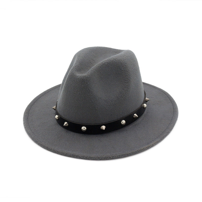 New Style Rivet Accessories Hat - For Men and Women Woolen Hats