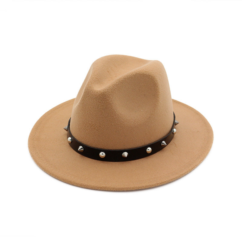 New Style Rivet Accessories Hat - For Men and Women Woolen Hats