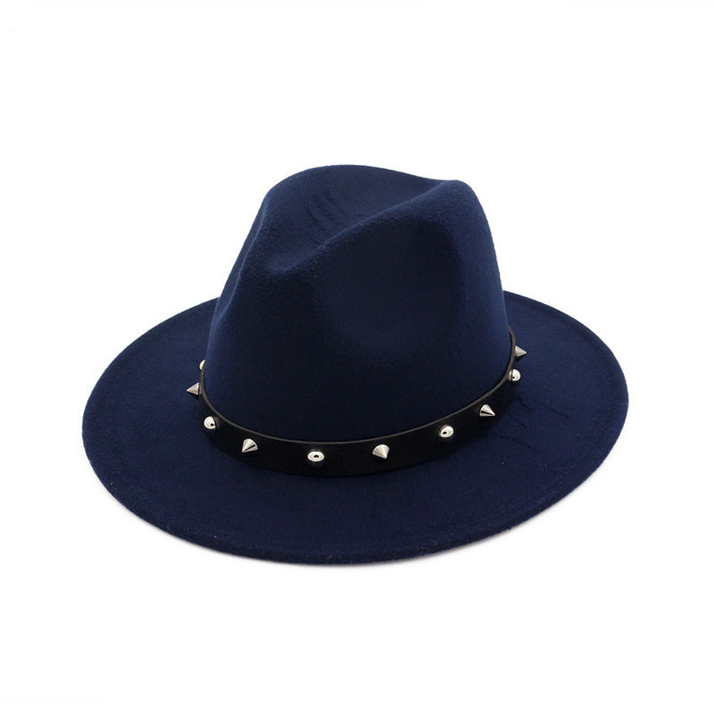 New Style Rivet Accessories Hat - For Men and Women Woolen Hats