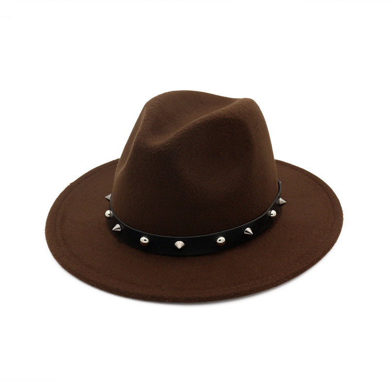 New Style Rivet Accessories Hat - For Men and Women Woolen Hats
