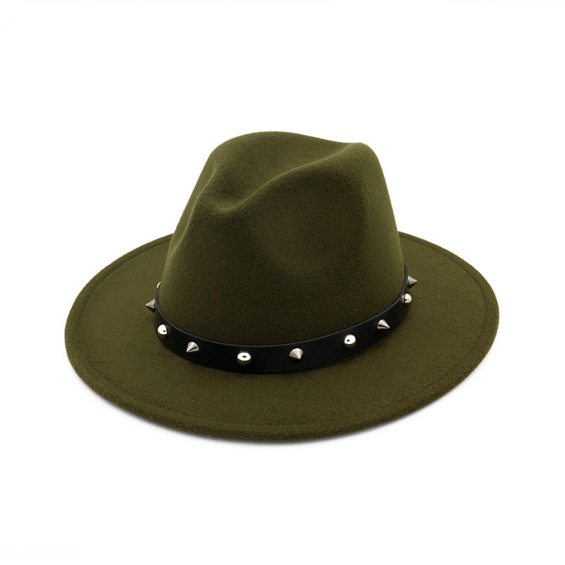 New Style Rivet Accessories Hat - For Men and Women Woolen Hats