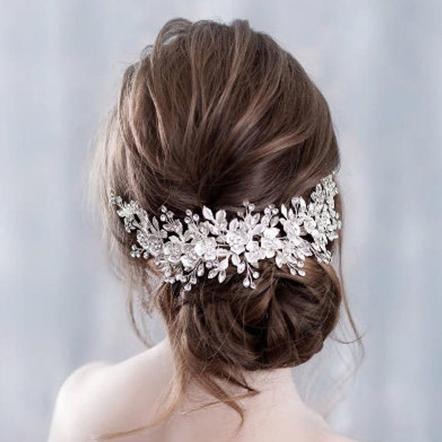 Elegant Bridal Hair Accessory Headband – Sparkle with Timeless Beauty!  Wedding Dress Hair Accessories,  Wedding Headband, Bridal Headband - JumoShop