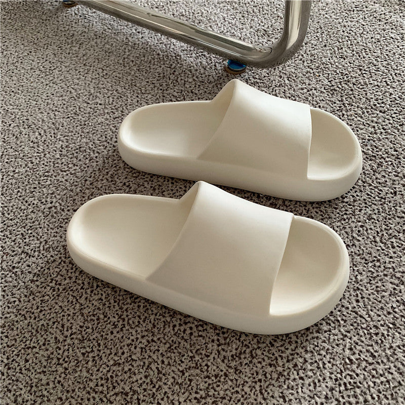 Thick-Soled Indoor Home Slippers -- Non-Slip Bath Soft - Soled Slippers