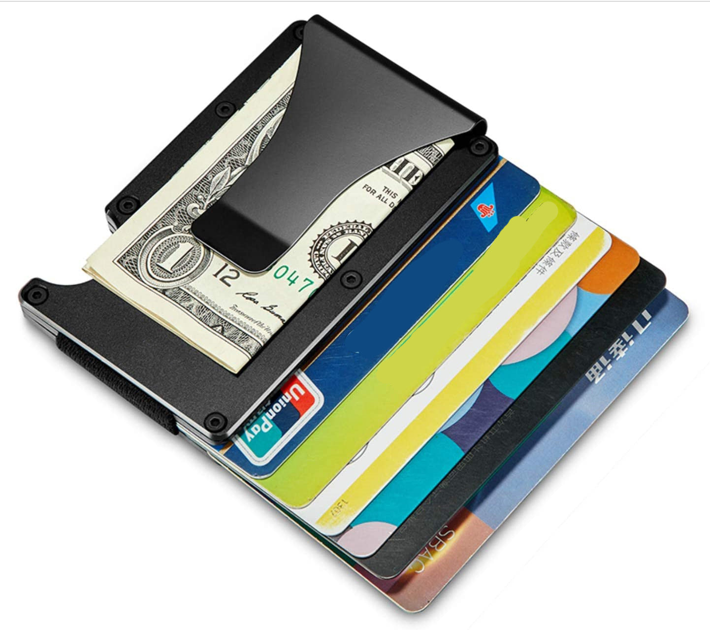 Slim Money Clip Wallet - ID Credit Card Holder