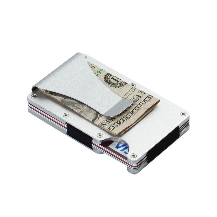 Slim Money Clip Wallet - ID Credit Card Holder