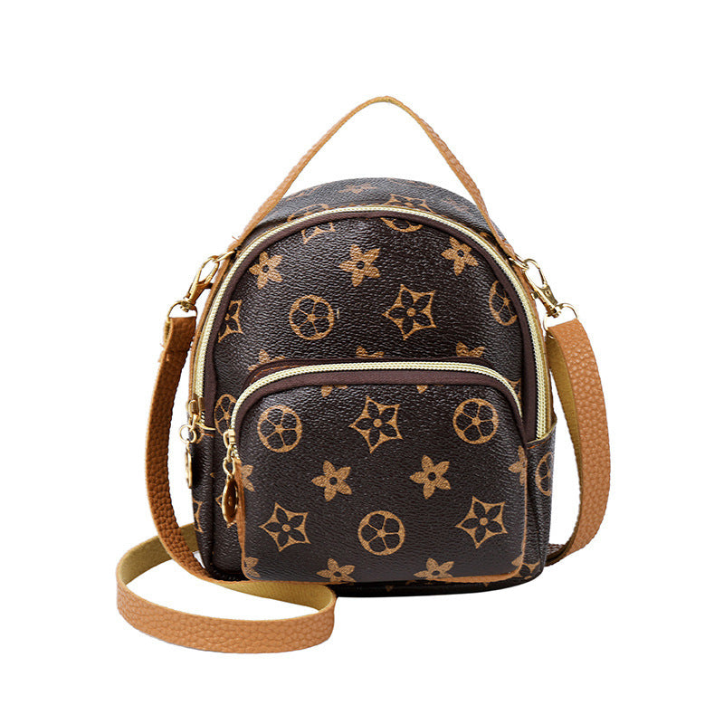 Personality Bags - Casual Plaid Backpack Portable