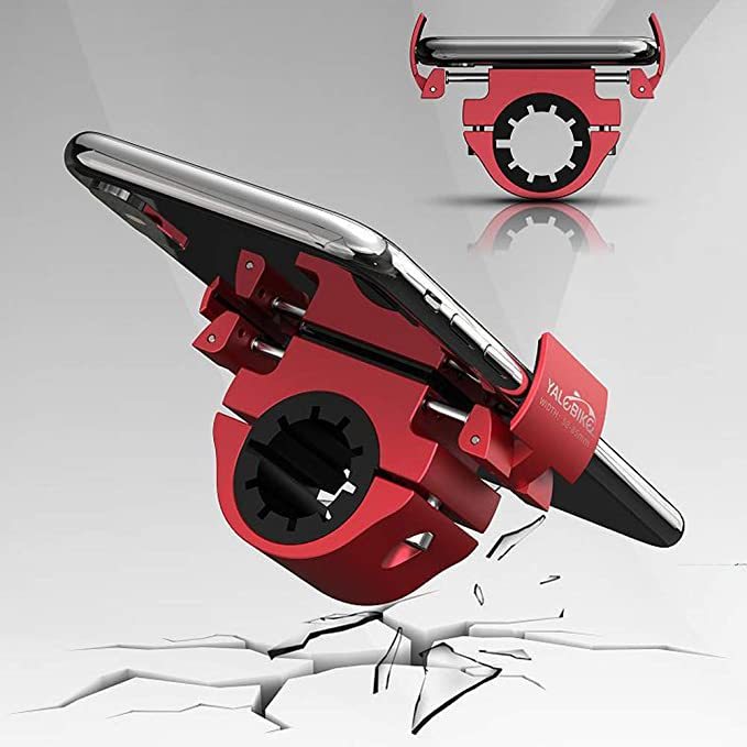 Bike Phone Mount - Folding Motorcycle Phone Holder