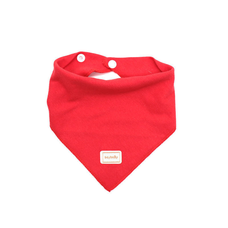 Cute Kids Cap with Bibs - Candy Solid Colors Boys/Girls Baby Beanies, New Born Baby Hat