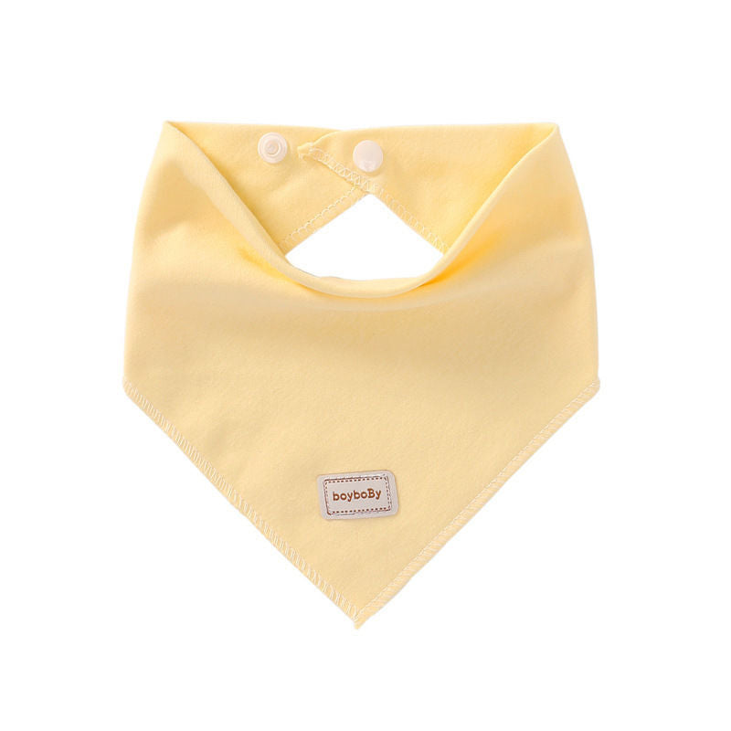 Cute Kids Cap with Bibs - Candy Solid Colors Boys/Girls Baby Beanies, New Born Baby Hat