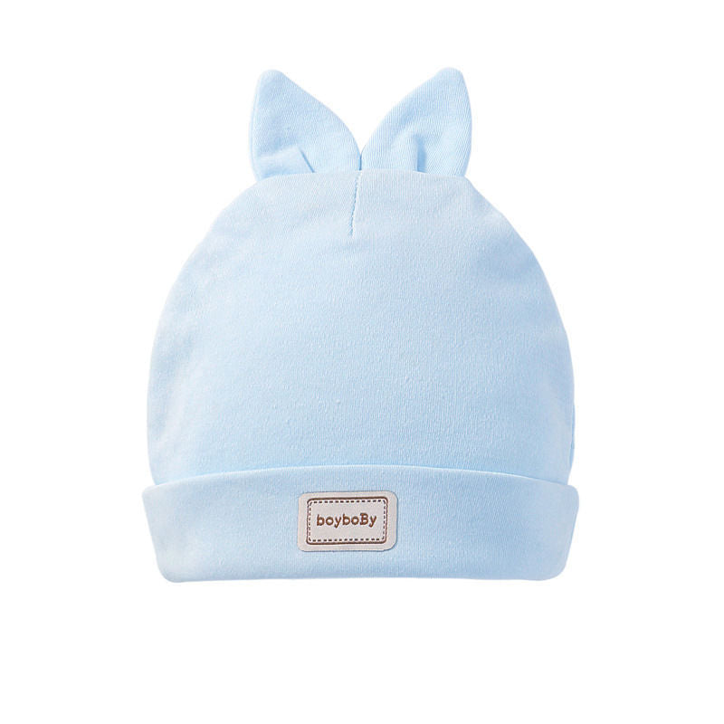 Cute Kids Cap with Bibs - Candy Solid Colors Boys/Girls Baby Beanies, New Born Baby Hat