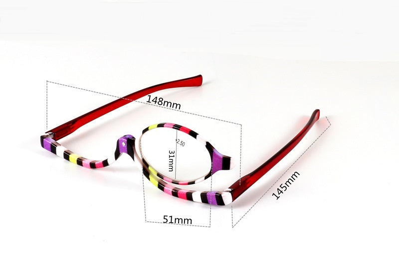 Rotatable Reading Glasses - Reading Glasses Frame Single Glasses Frame