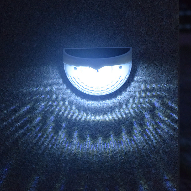 Solar Light Outdoor Waterproof Semicircular Fence Lamp