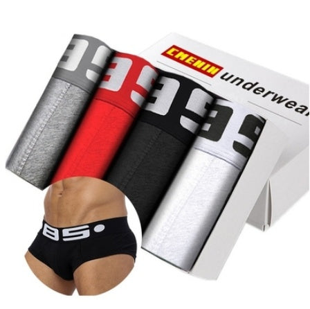Seamless Box Men's Panties - Men Underwear Elastic Trunks Boxer