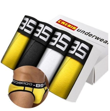 Seamless Box Men's Panties - Men Underwear Elastic Trunks Boxer