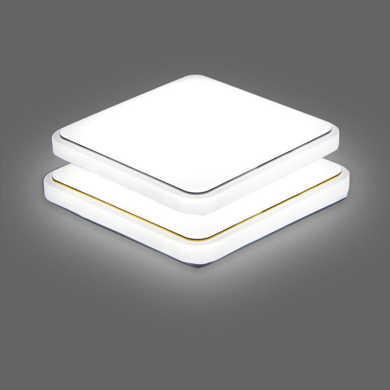 Simple Square Lighting Ceiling Lamp - Living Room Bedroom Lighting Ceiling Lamp
