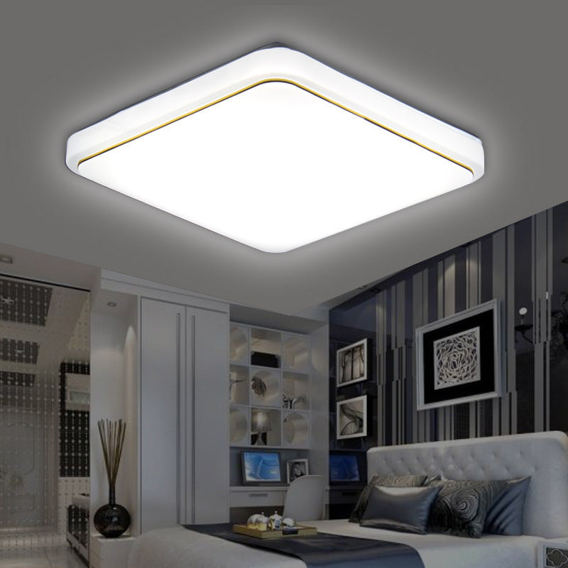 Simple Square Lighting Ceiling Lamp - Living Room Bedroom Lighting Ceiling Lamp