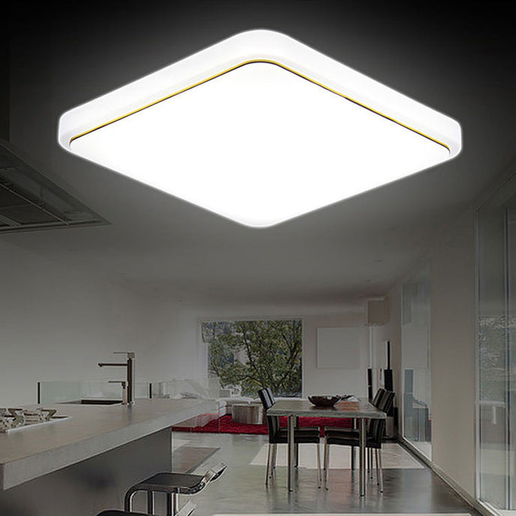 Simple Square Lighting Ceiling Lamp - Living Room Bedroom Lighting Ceiling Lamp