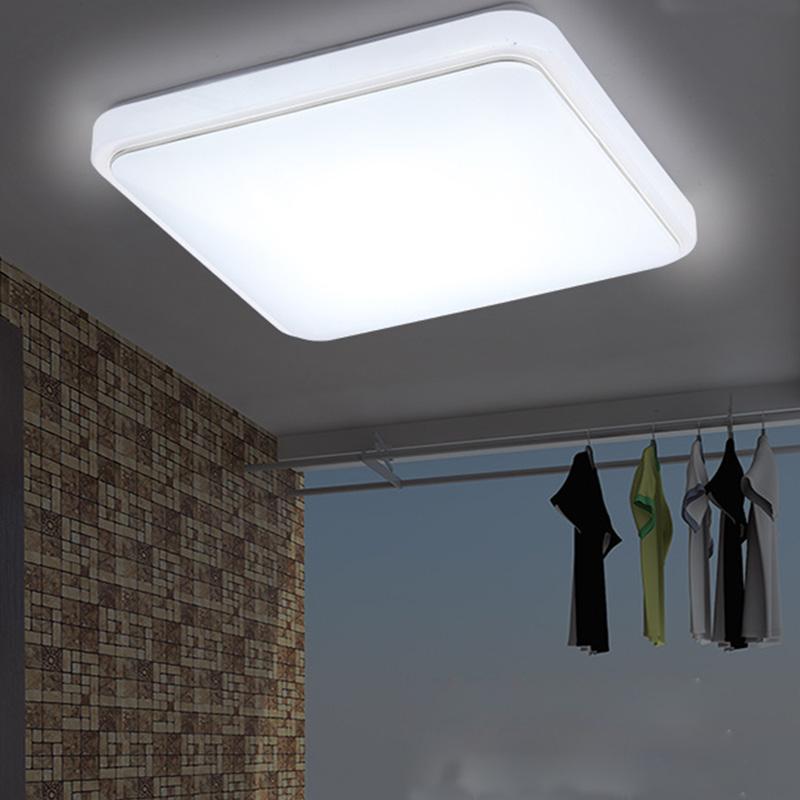 Simple Square Lighting Ceiling Lamp - Living Room Bedroom Lighting Ceiling Lamp