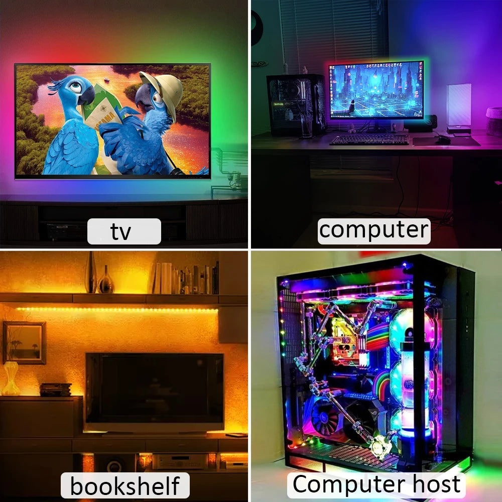 Led Lights With USB - Tv Background Lighting