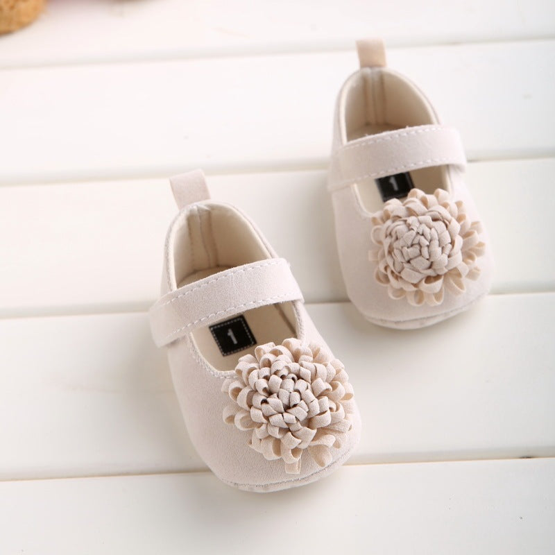 Toddler Female Baby Shoes - Soft Sole Princess Series Step Shoes Baby Shoes