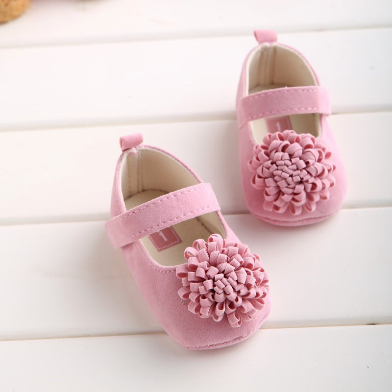 Toddler Female Baby Shoes - Soft Sole Princess Series Step Shoes Baby Shoes