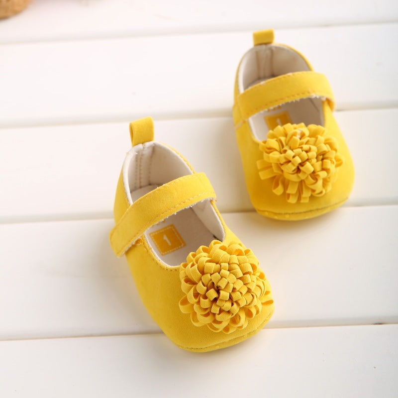 Toddler Female Baby Shoes - Soft Sole Princess Series Step Shoes Baby Shoes