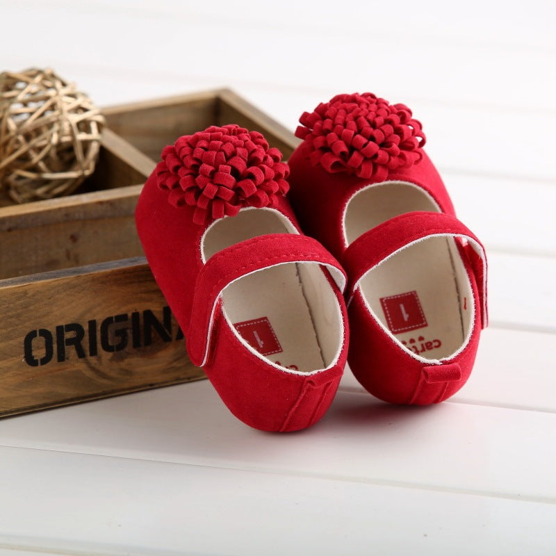Toddler Female Baby Shoes - Soft Sole Princess Series Step Shoes Baby Shoes